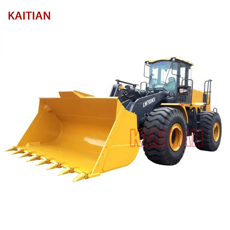 Wheel Loader 7000kg Articulated Payloader Front End Wheel Loader Used for Granary or Sugar Cane