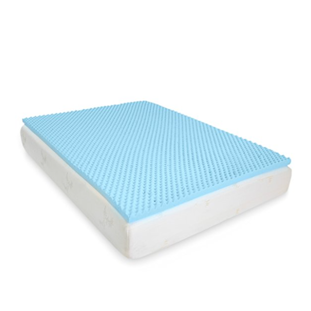 Egg Crate Gel Memory Foam Mattress Topper