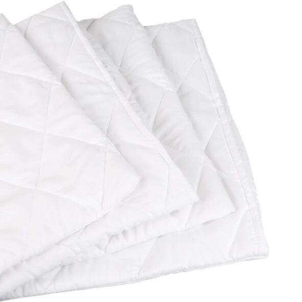 Home Microfiber Pillow Protectors, Pack of 4, Zipped Quilted Pillow Cases, Non-Allergenic Bed Pillow Covers Set