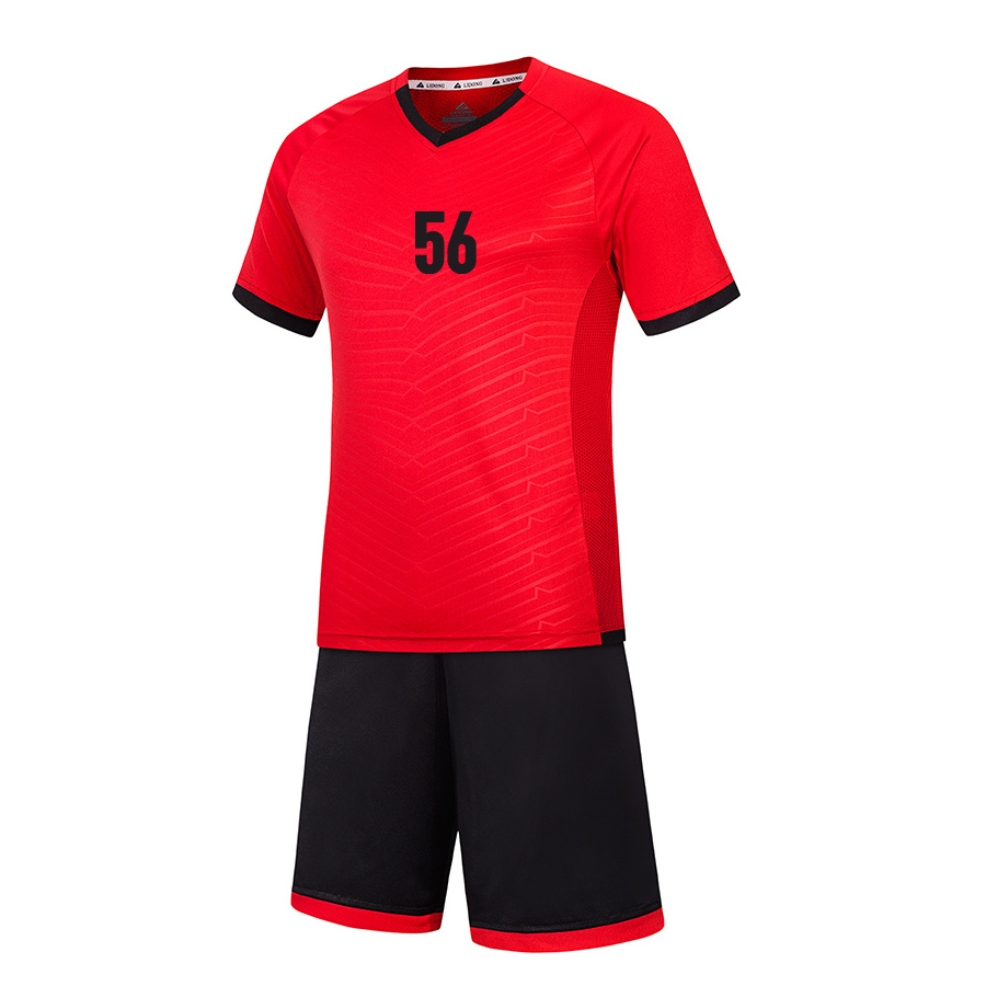 Customized Soccer Jerseys Thailand Football Shirt Training Running Wear Heavy Weight Nylon Jerseys Shorts Personalized