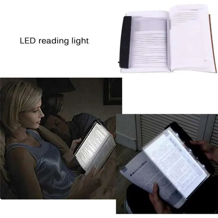 KTW Reading Night Light wedge Desk Lamp For Travel Bedroom Book Night Light Reading Book Lamp Portable LED Book Light