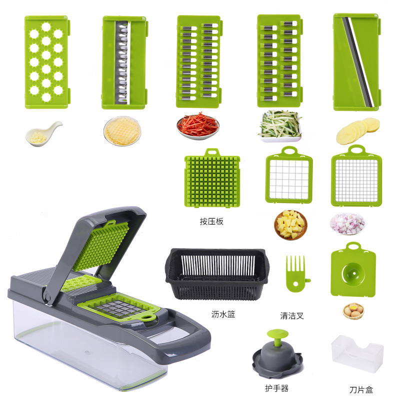 kitchen mandolin vegetable cutter multifunctional non consumer electronic vegetable cutter chopper veggie sheet slicer