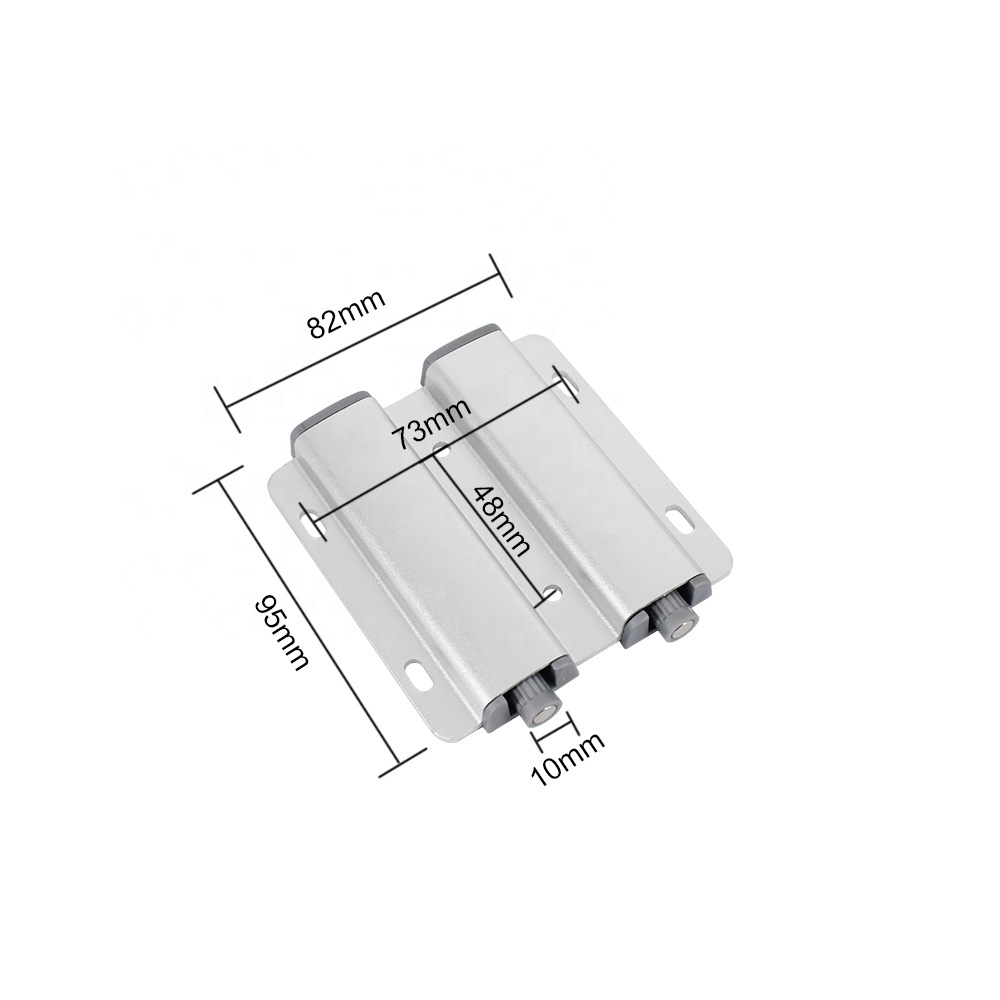 Cabinet Hardware Spring Touch Latches Self Closing Hinges Heavy Duty Double Magnetic Push to Open Latch for Cabinet