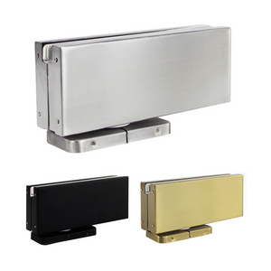 Duty No-Digging Floor Spring Heavy Hydraulic Hinge Conceal Door Closer Patch Fitting Floor Hinge For Glass Door