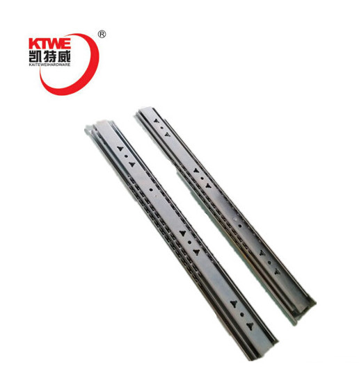 hydraulic telescopic channel heavy duty locking drawer slides