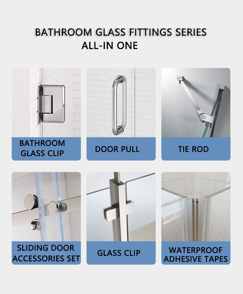 135 180 degree solid glass hinge wall mount shower door hinge bathroom fittings tempered glass holder connector clip