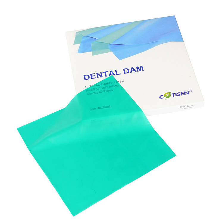 2022 New dam dental Medical rubber dam sheet dental rubber dam kit for Dental Implant