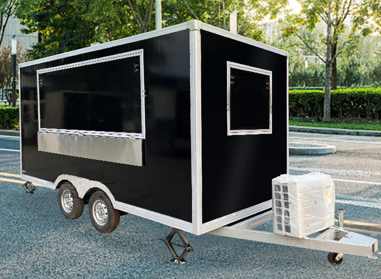 Food truck Customized Dining truck Hot Dog Pizza Coffee Ice Cream Mobile Camping Trailer Mall Night Market Buffet car