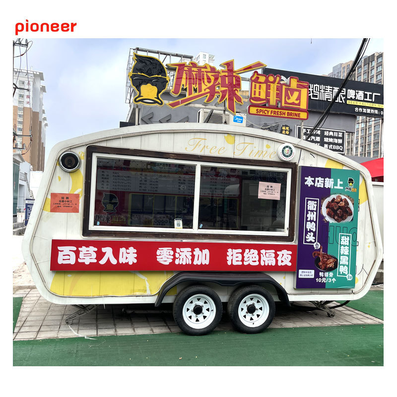 Chinese Manufacturers Us Standard Baking Machine Food Truck Trailer Vending