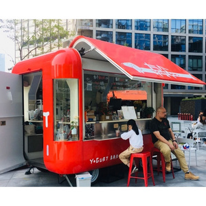 Customized mobile food truck for sale cheap price with full kitchen