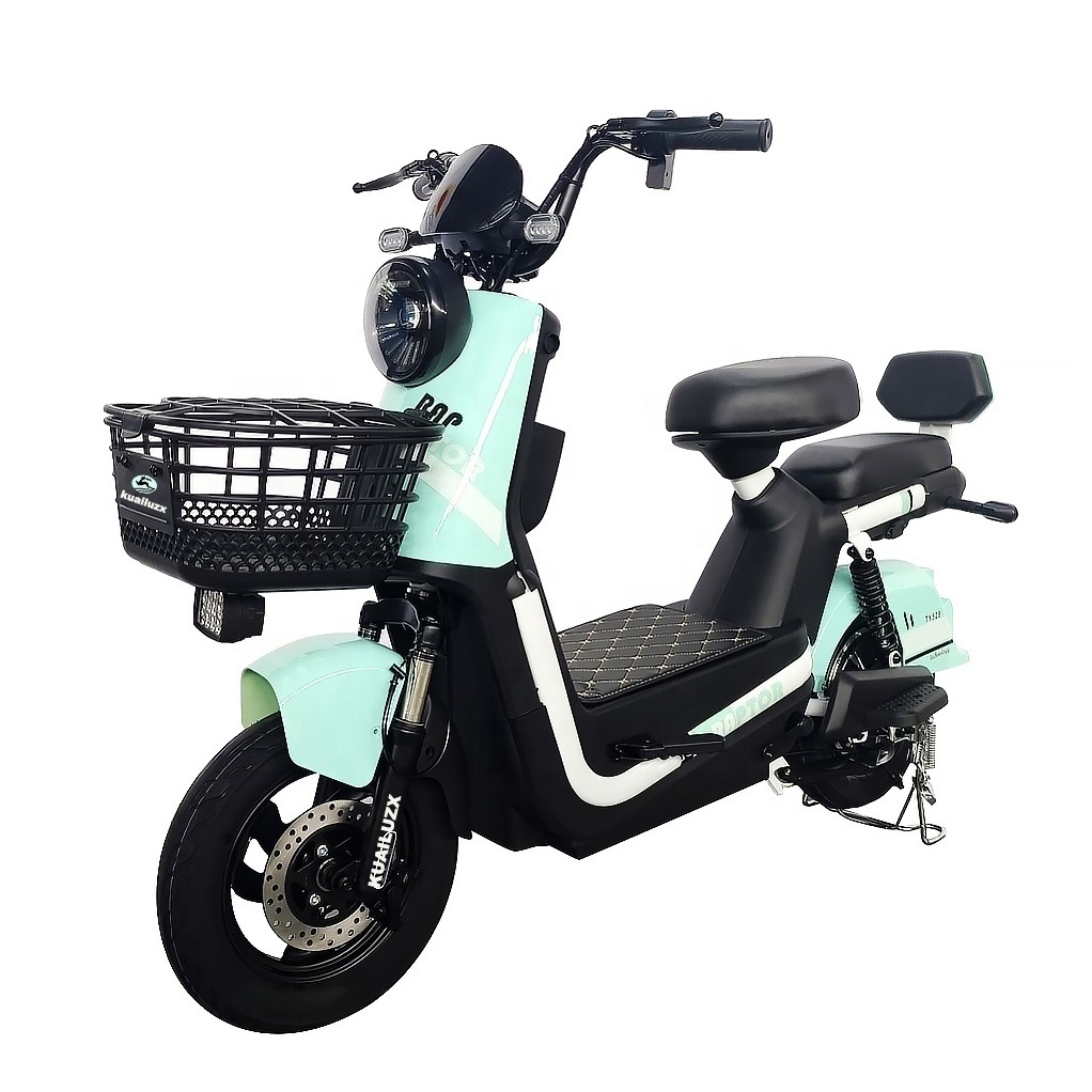 14Inch Electric Bike For Sale With Pedals Two Seats Scooter Electric City Bike 500W Adult Electric Scooters City Bike Motorcycle