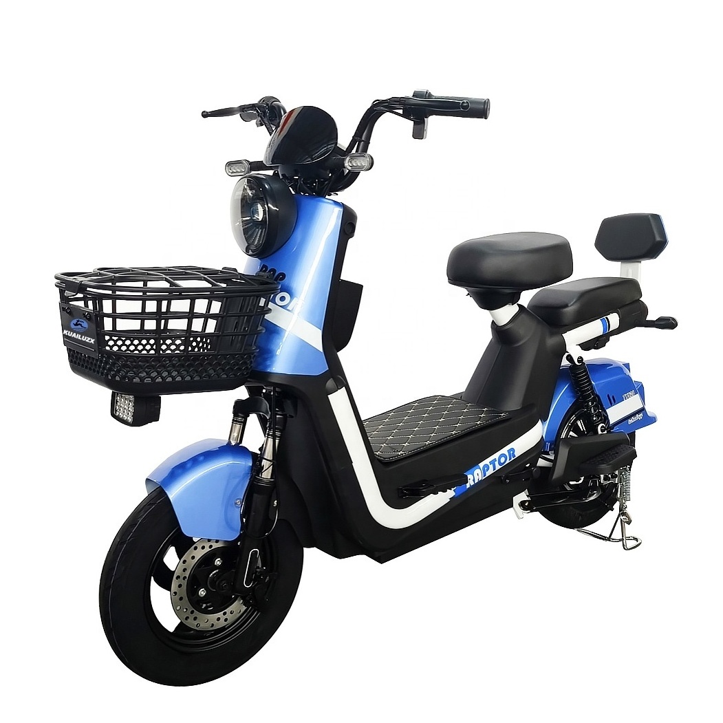 14Inch Electric Bike For Sale With Pedals Two Seats Scooter Electric City Bike 500W Adult Electric Scooters City Bike Motorcycle