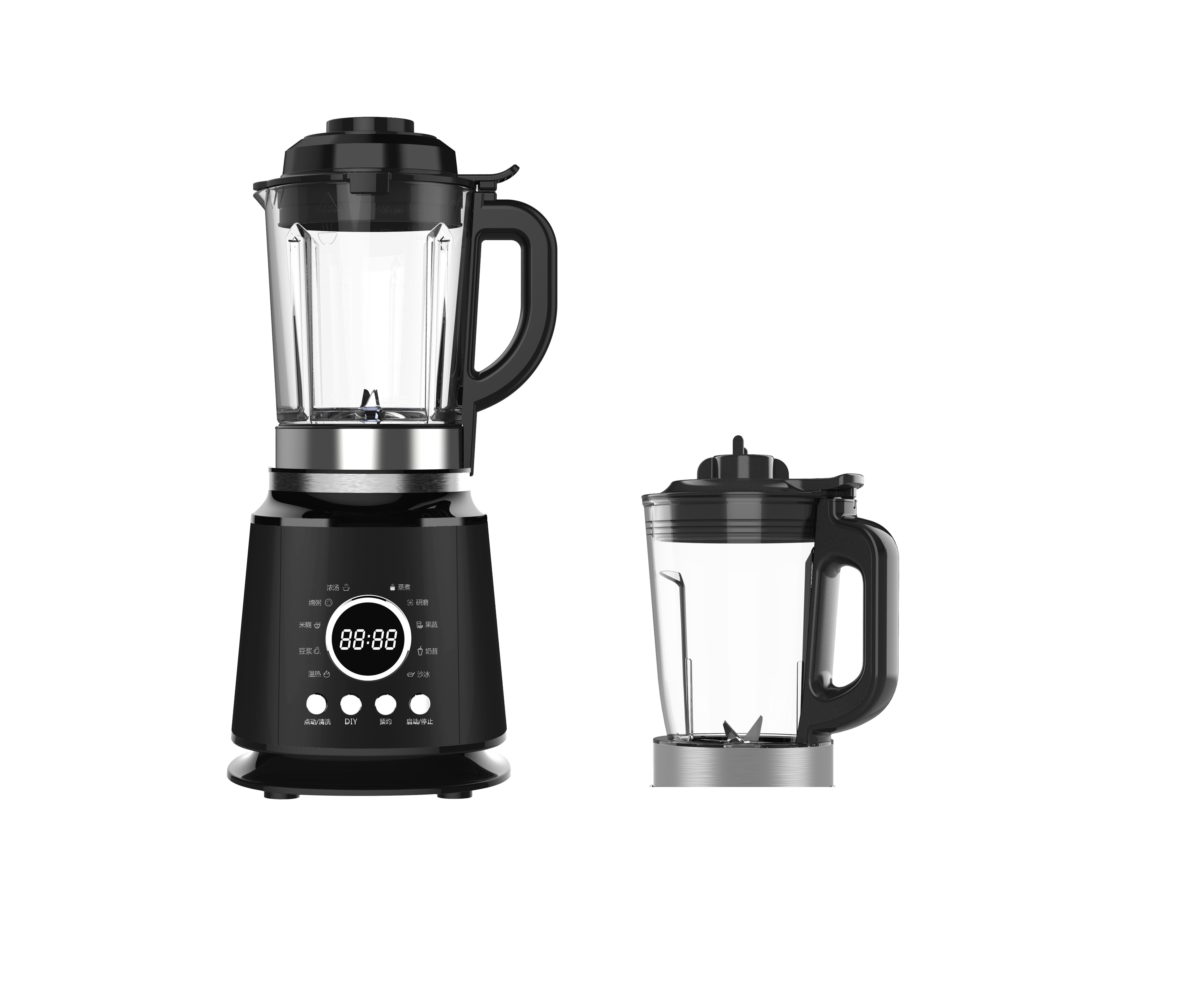 As Seen on TV Soup Blender Almond Milk Maker Machine & Nut Soy Milk Maker Hot and Cold Blender Cooking Heating Blender