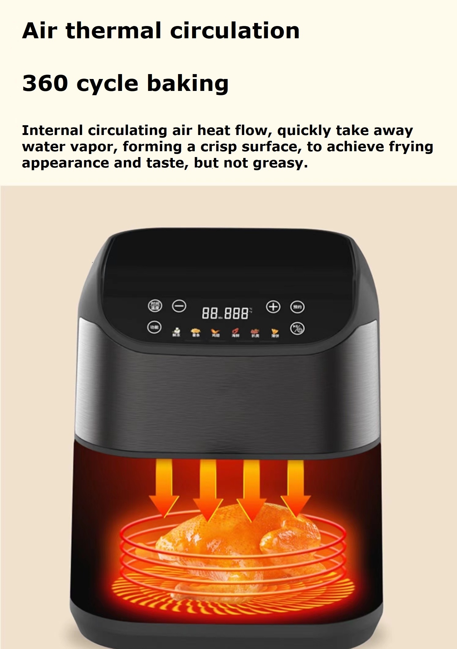 Best Quality China Manufacturer Steam Halogen Air Fryer Wholesale