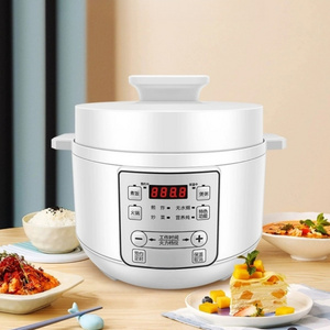 Electric Pressure Cooker 6 Quart Stainless Steel Multi-Function Programmable with Slow Cooker Stir-fry Rice Cooker