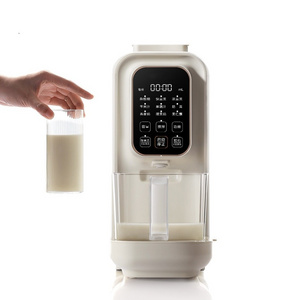 Electric High Power Homemade Soybean Maker Vegan Nut Almond Milk Blender Auto Clean Vacuum Maker Cooking Heating Blender