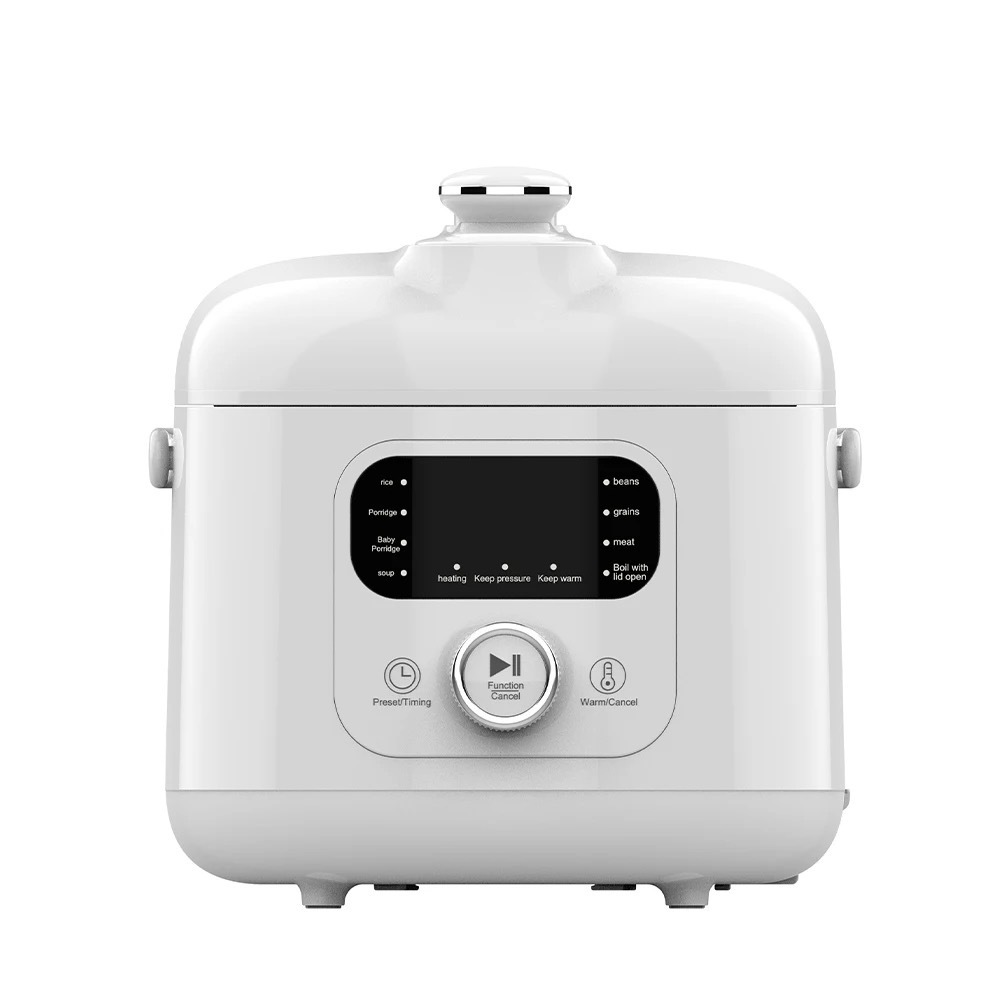 Japan Mini Pressure Cooker 3-Cups 1.8L Portable Non-Stick Small Travel Soup Rice Low Sugar Pressure cooker