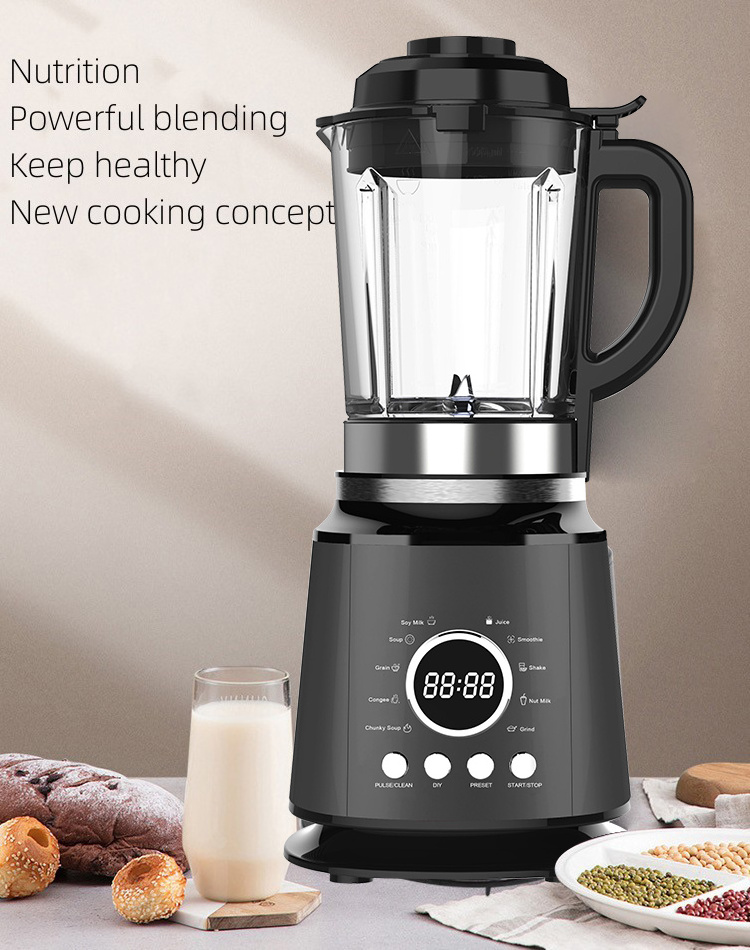 As Seen on TV Soup Blender Almond Milk Maker Machine & Nut Soy Milk Maker Hot and Cold Blender Cooking Heating Blender