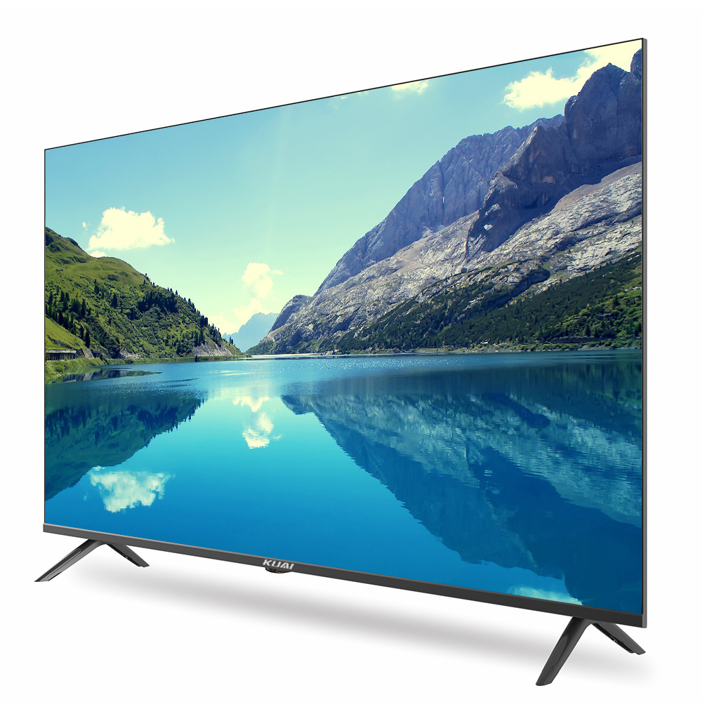 43 50 55 60 65 75 85 Inch Wifi Slim Televisore Television Android TV Smart 4K UHD 2K FHD 43 inch LCD LED TV