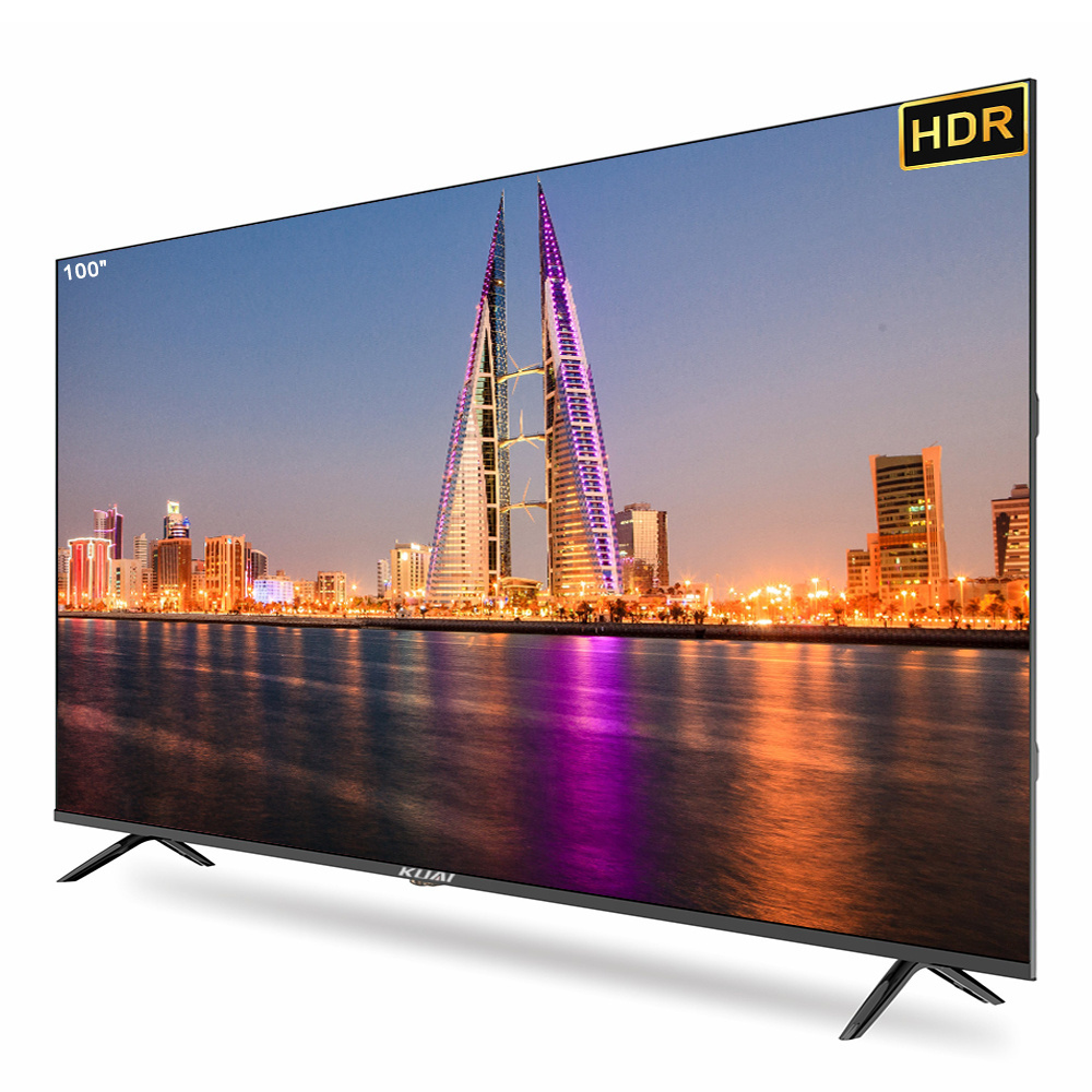 KUAI Factory Customized Large Size Flat Screen TV 65