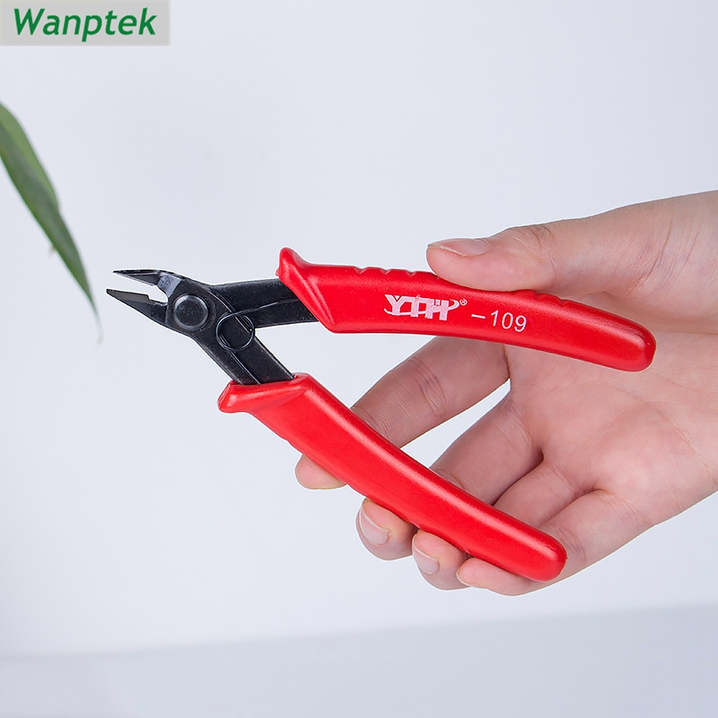 YTH-109 Professional Electrical Wire Cable Cutters Cutting Diagonal Pliers Electronic Pliers Strippe Suitable