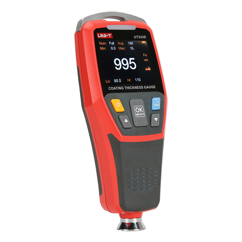 UNI-T UT343D 500 group storage data and USB data transmission coating thickness gauge