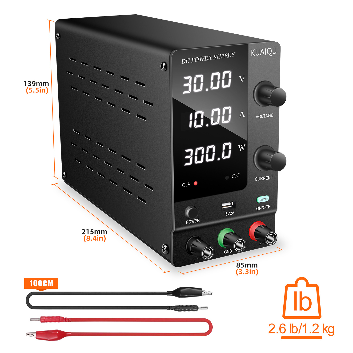 New Style Nice Power SPPS-C3010 30V 10A 4 Digital LED Single Output Electrolysis Switching Variable Laboratory DC Power Supply