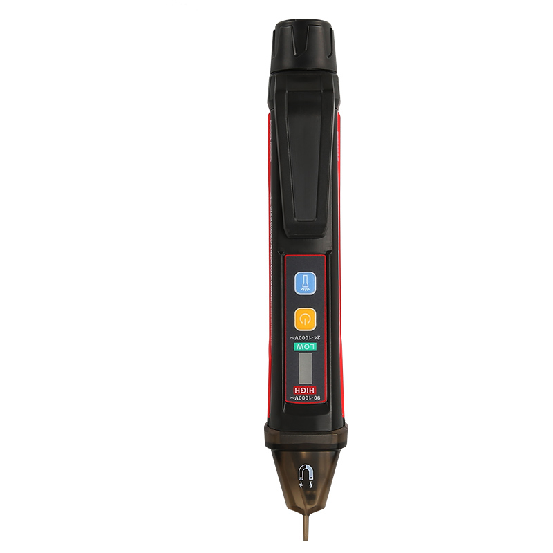 Wholesale UNI-T UT12M LED Indication Non Contact Voltage Tester Pen Flashlight  Digital Voltage Detector Electric Tester Pen