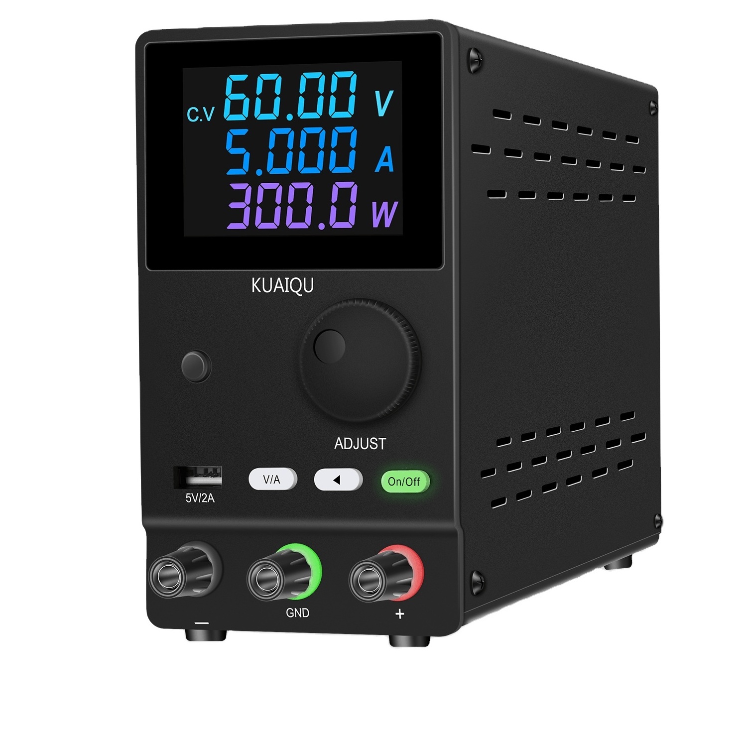 KUAIQU SPPS-A605D 60V 5A Laboratory Adjustable DC Stabilized Power Supply Digital Maintenance Electroplating Electrolysis