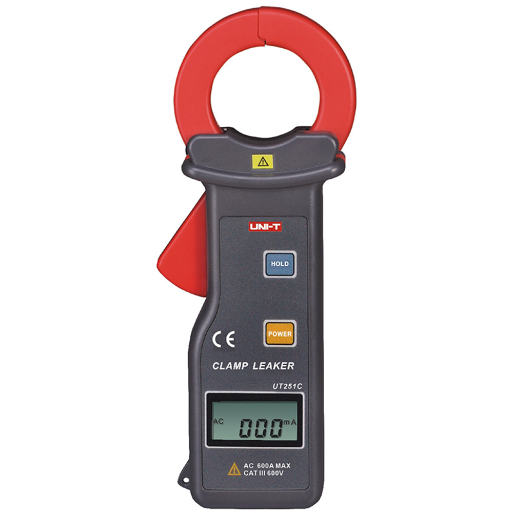 UNI-T UT251C Clamp Leakage Current Meter RS-232 Data Transmission/Data Storage Automatic Shutdown Digital Clamp Meter