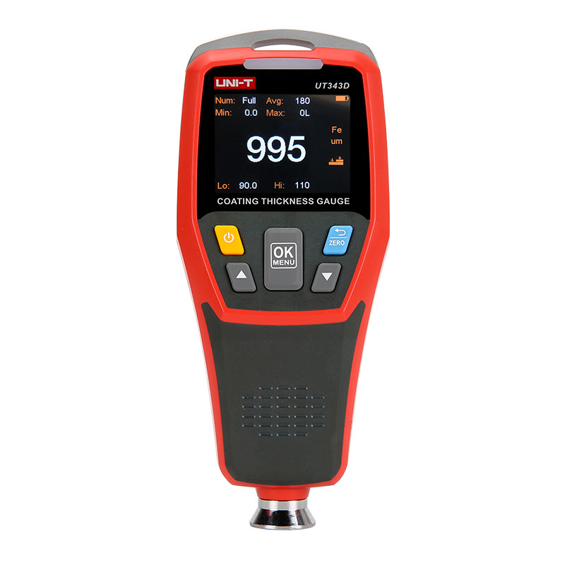 UNI-T UT343D 500 group storage data and USB data transmission coating thickness gauge