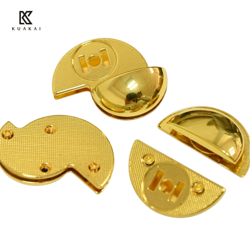 High end handbag twist lock or purse lock bag hardware accessories handbags hardware locks L1001