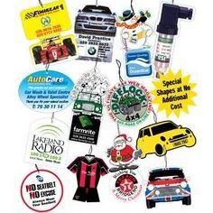 Promotional custom animal design hanging scented paper car air freshener odor eliminator