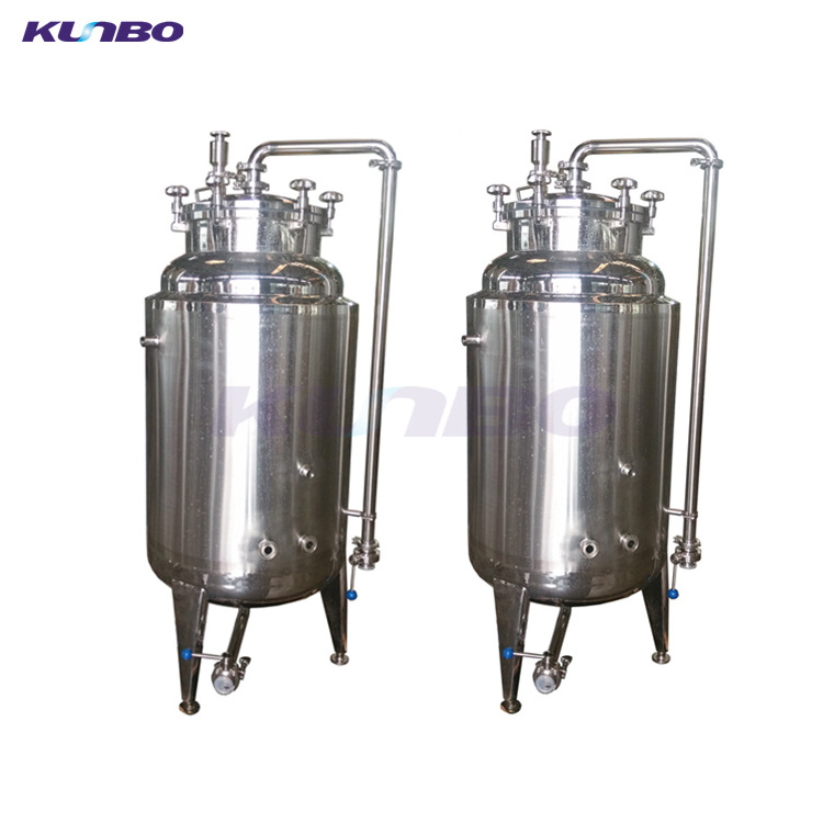 KUNBO Stainless Steel 50 - 500 Gallon 2BBL-20BBL Beer Bright Brite Tank