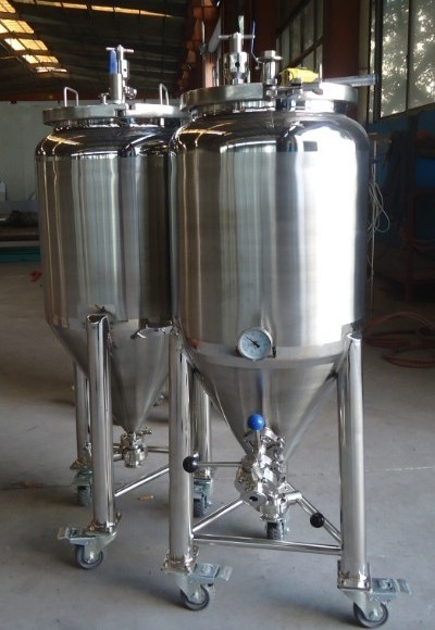 50l 100l 200l 500l stainless steel conical fermenter