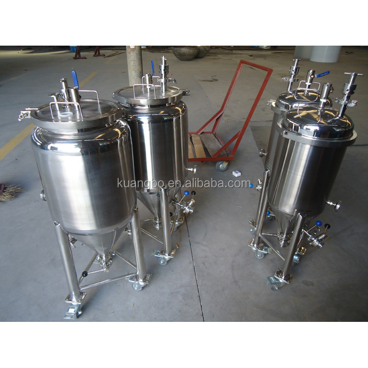 50l 100l 200l 500l stainless steel conical fermenter