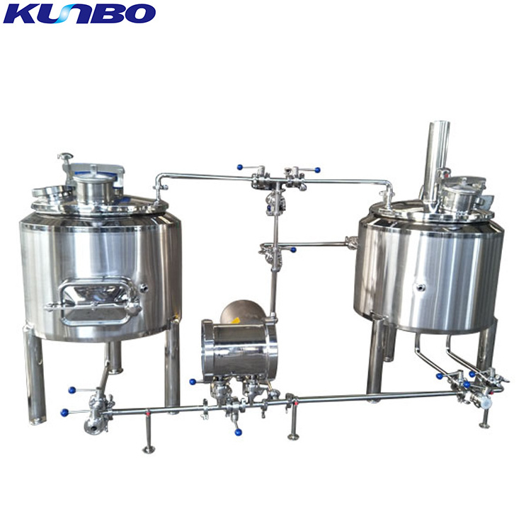 KUNBO 20 / 30 Gallon 100L Stainless Steel 304 Micro Beer Brewing Mash Tun