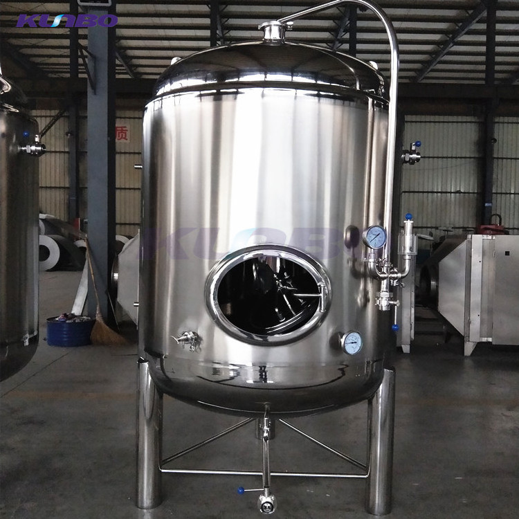 KUNBO Stainless Steel 50 - 500 Gallon 2BBL-20BBL Beer Bright Brite Tank