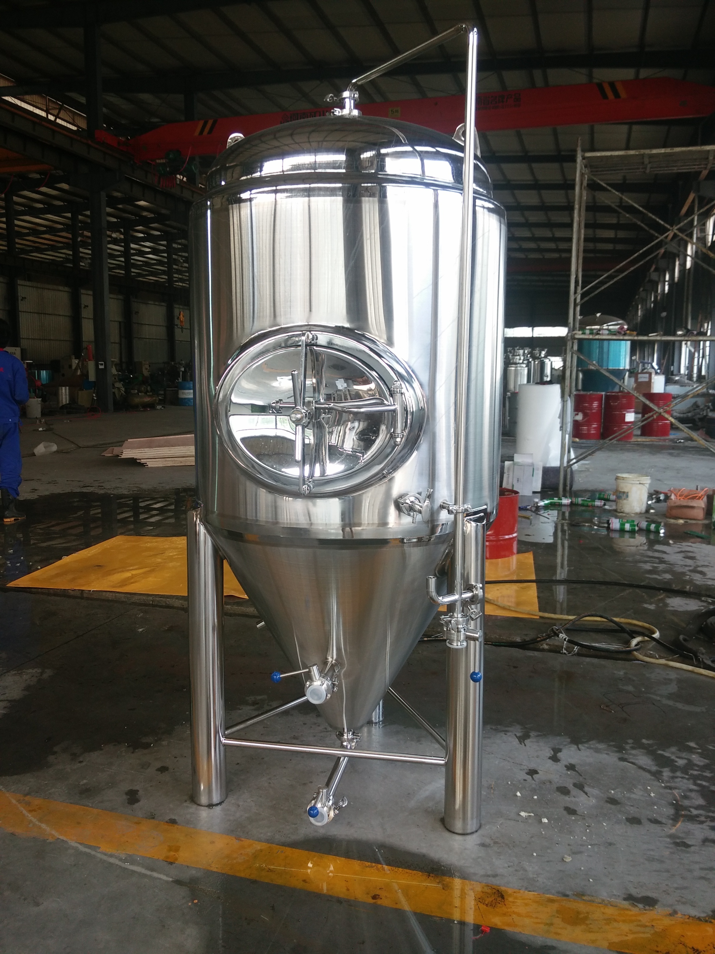 50l 100l 200l 500l stainless steel conical fermenter