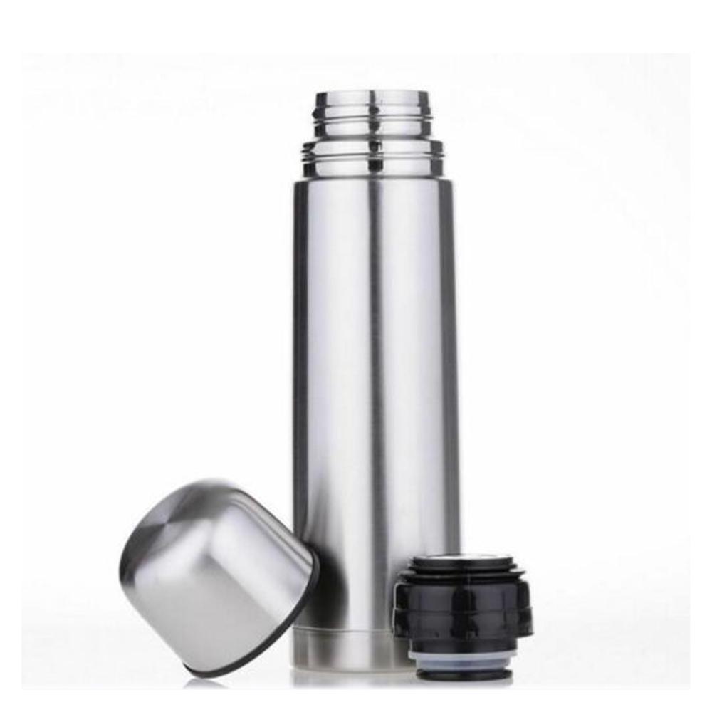 OKADI Hot Selling 750ml Termos Stainless Steel Double Wall Water Bottle, Bullet Shape Sports Thermoses Vacuum Flask