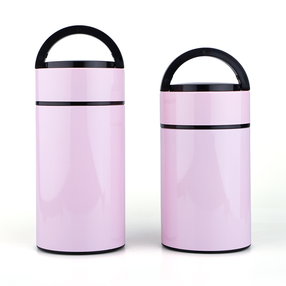 Double Wall Vaccum Flask Stainless Steel Food Thermos Portable Thermos Food Warmer Container