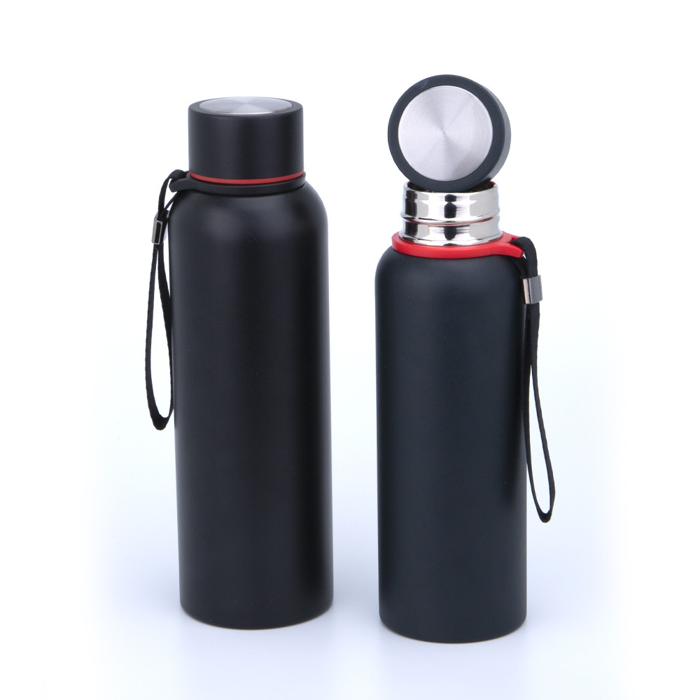 Okadi Custom Logo Eco-friendly Stainless Steel Vacuum Flask Double Wall Insulated Sports Thermos