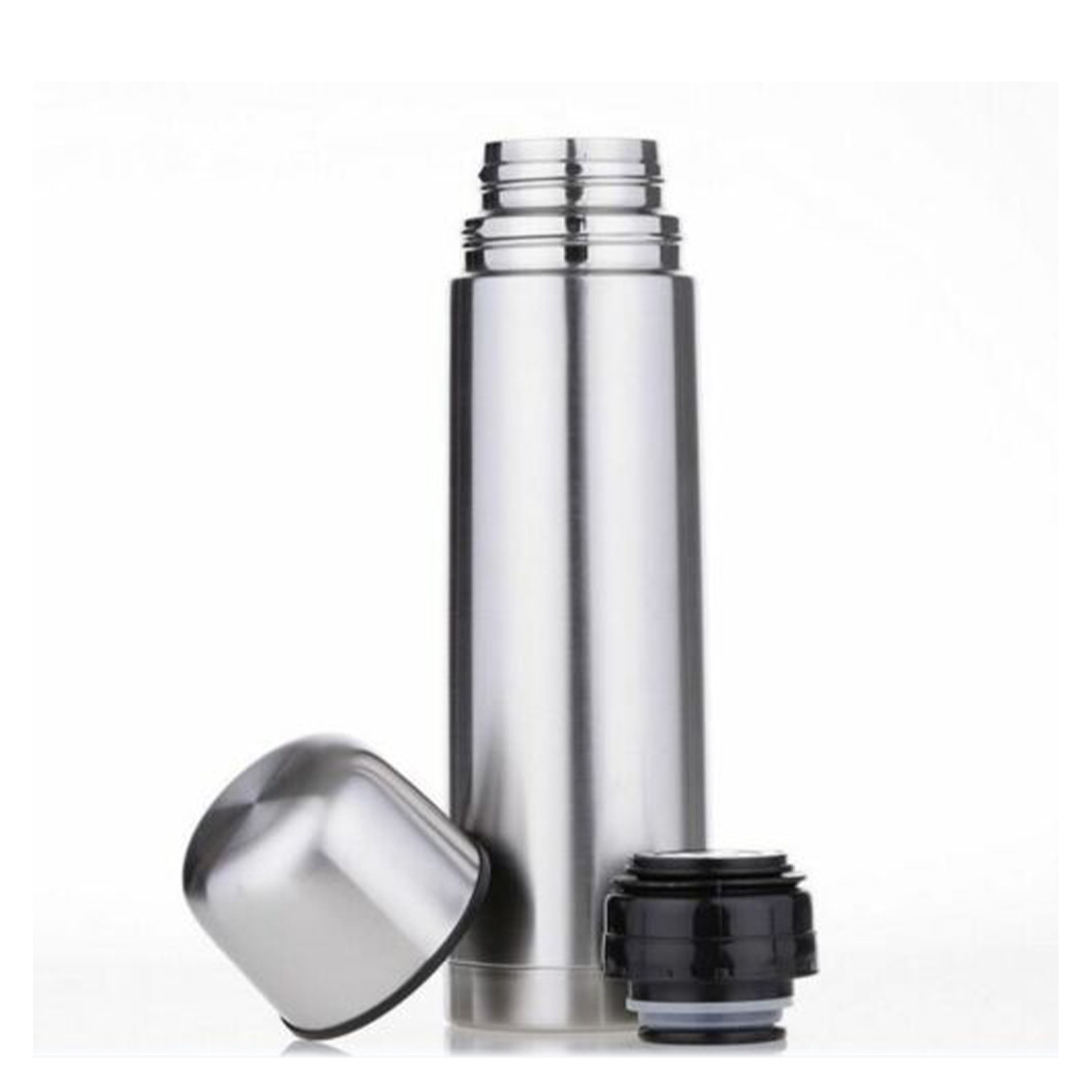 Bullet shape 0.35l 0.5l 0.75l 1 liter stainless steel double wall thermos vacuum water bottle