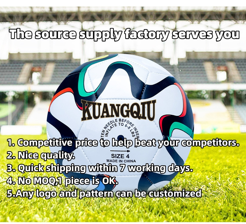 Custom Logo Glowing reflective holographic soccer ball light up footballs luminous factory outlet OEM Made china