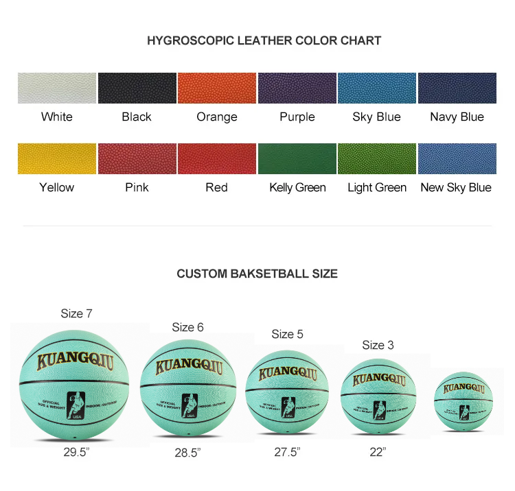 hot selling Customize Your logo Own Basketball Size 7 6 5 with custom gift box basketball ball Accessories