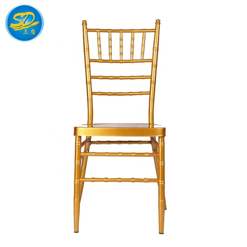 Rental Cheap Gold Painting Iron Event Party Chiavari  Chair