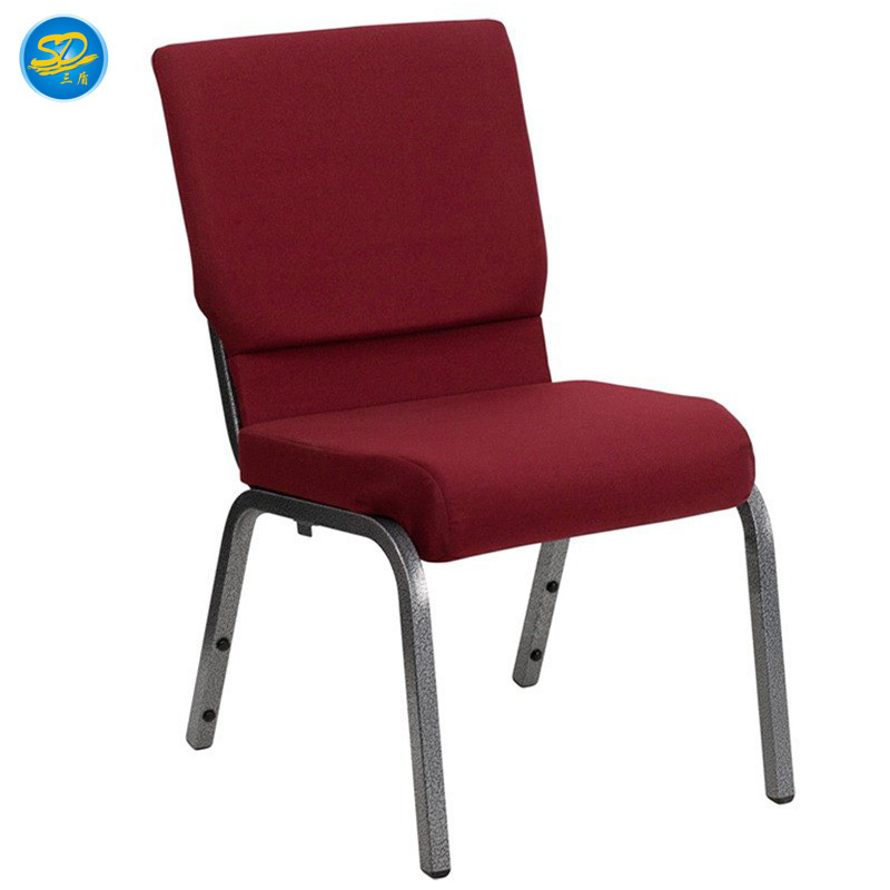 Direct foshan factory supply used metal interlock church chair for theater auditorium