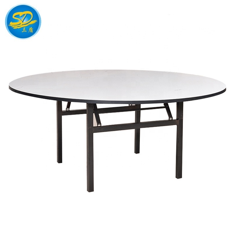 BT-012 Good Quality round table, Laminate Rectangular dining table, Hotel Wedding Event Party Folding Banquet Table