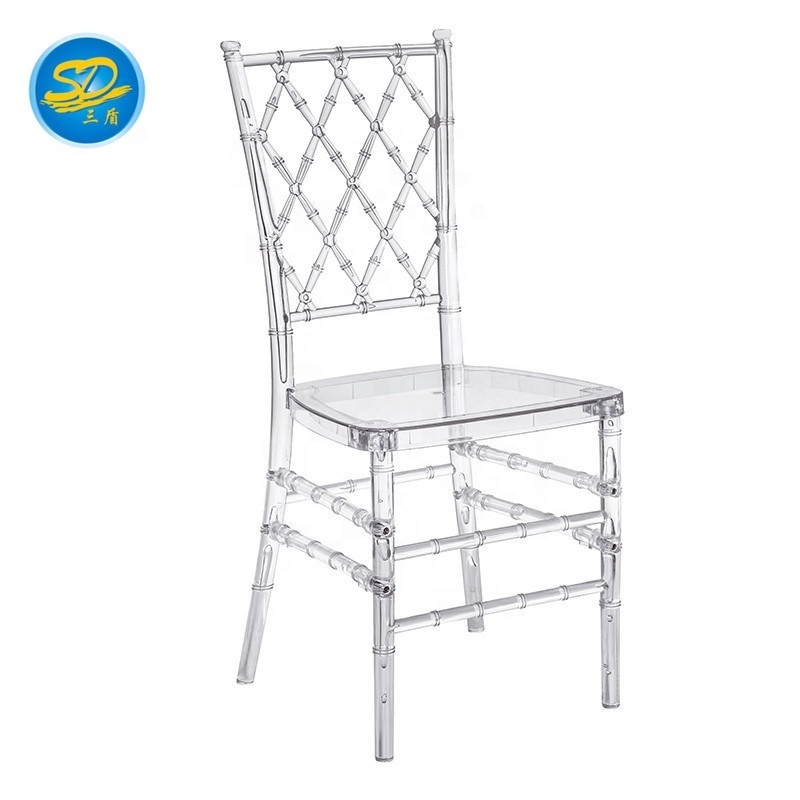 wholesale acrylic clear resin chiavari transparent wedding event chair