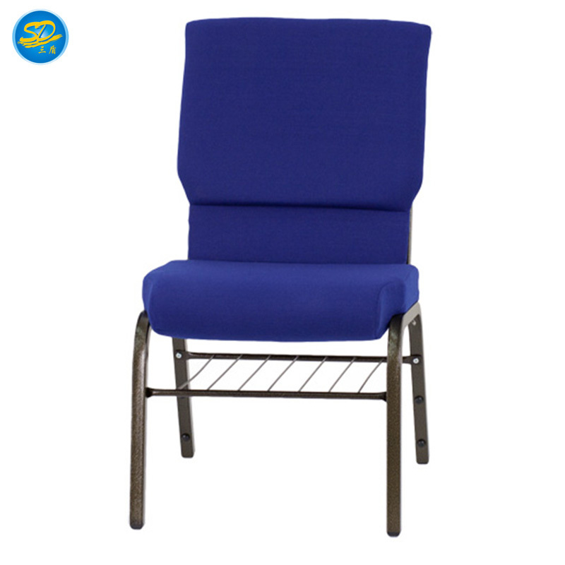 Direct foshan factory supply used metal interlock church chair for theater auditorium